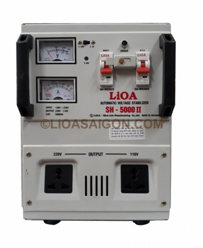 Ổn áp LIOA 1P SH-5KVA - SH-5000 II