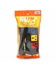 Ổ cắm điện đa năng LIOA 3D3S32 (Đen)