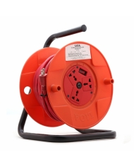 Ổ cắm kéo dài quay tay kiểu Rulo to LiOA QT3025 30m x 2